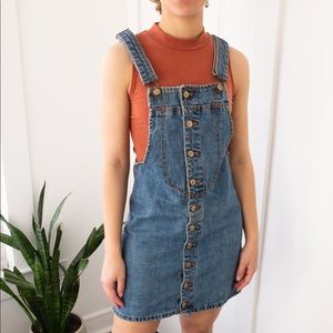 Overall Mini dress